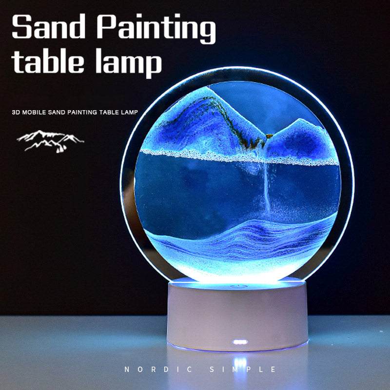 QUICKSAND ART LAMP