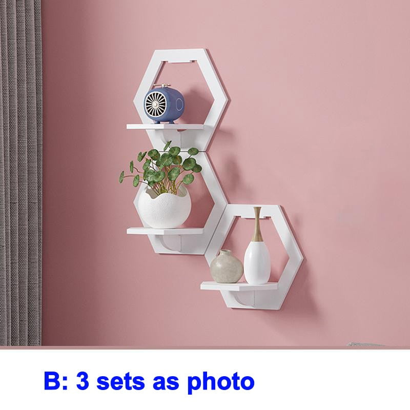 CREATIVE DECORATION WALL SHELF