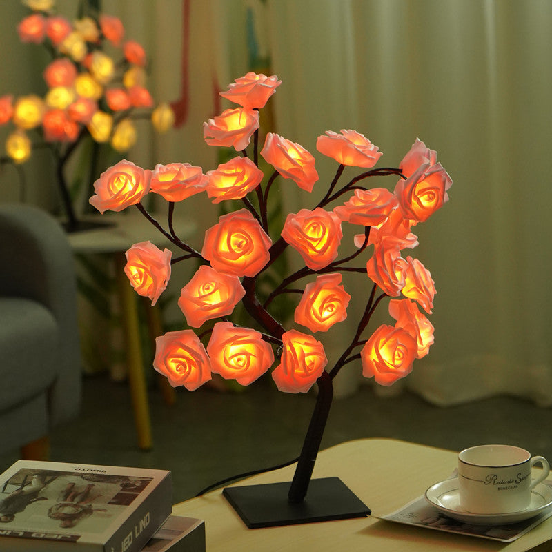 LED ROSE TREE BOUQUET LAMP