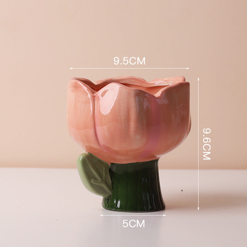 SUCCULENT CERAMIC FLOWER POTS