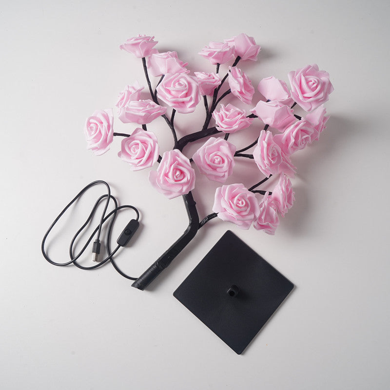 LED ROSE TREE BOUQUET LAMP