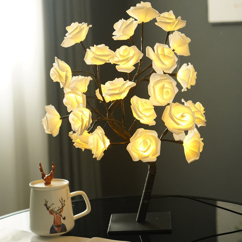 LED ROSE TREE BOUQUET LAMP