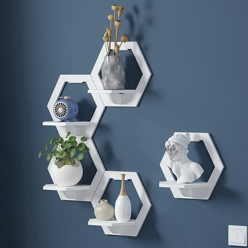 CREATIVE DECORATION WALL SHELF