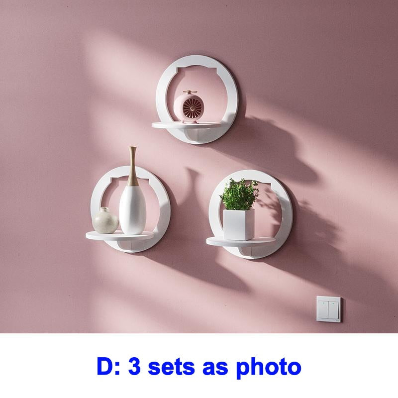 CREATIVE DECORATION WALL SHELF