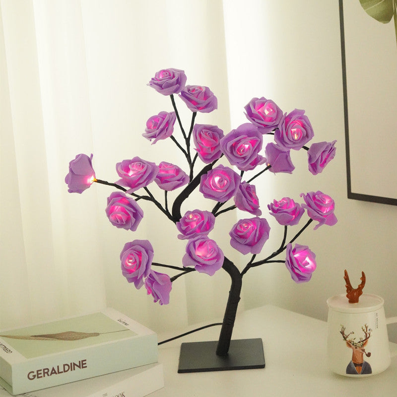 LED ROSE TREE BOUQUET LAMP