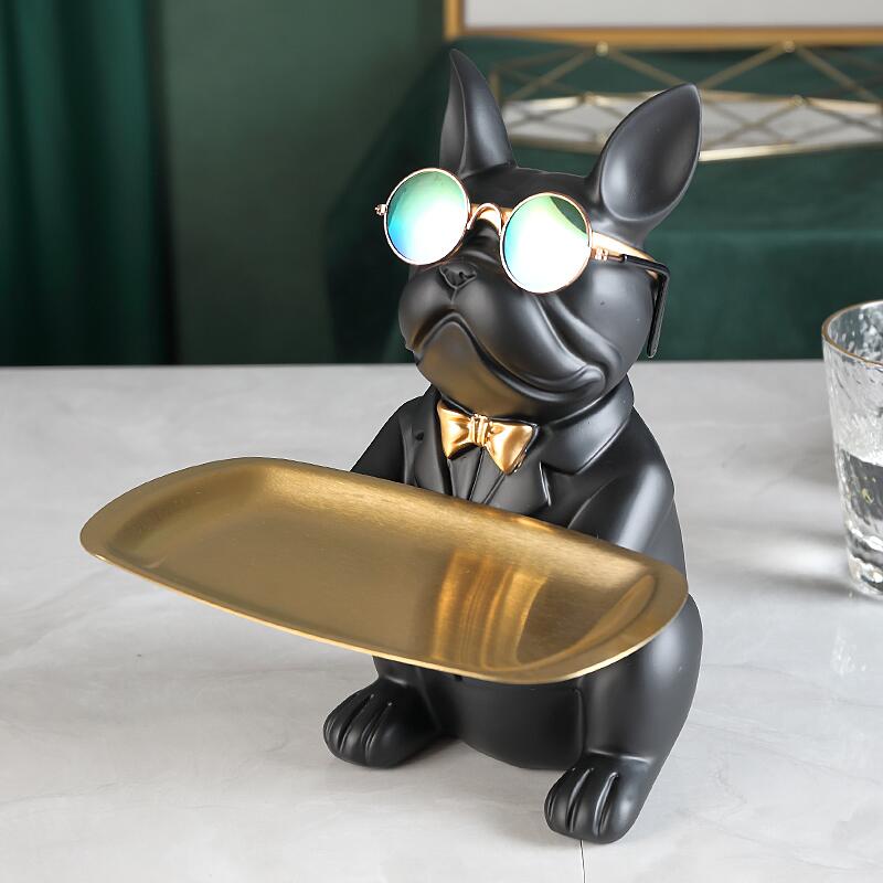 BULLDOG SCULPTURE HOME DECOR