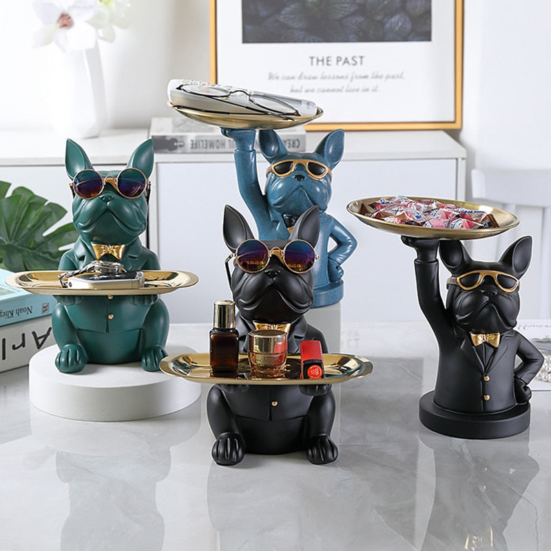 BULLDOG SCULPTURE HOME DECOR
