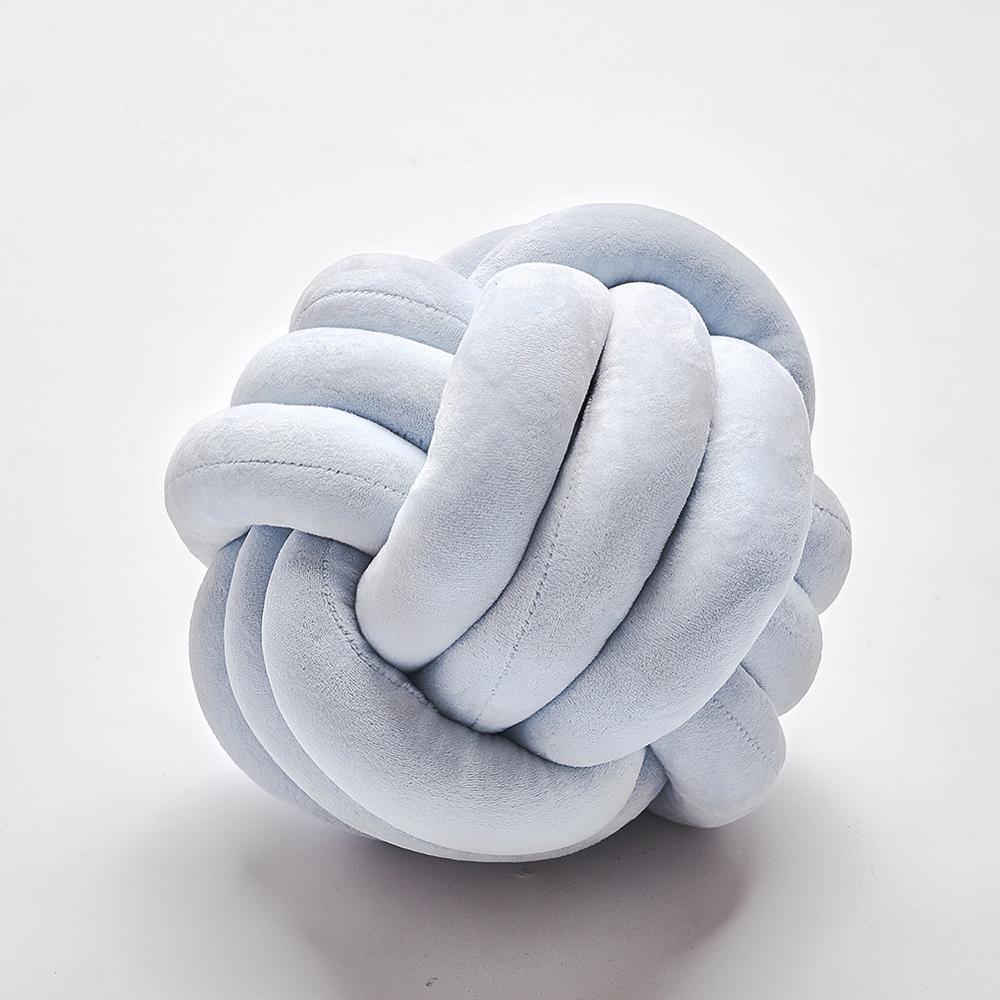 SOFT KNOT BALL DECORATION PILLOW