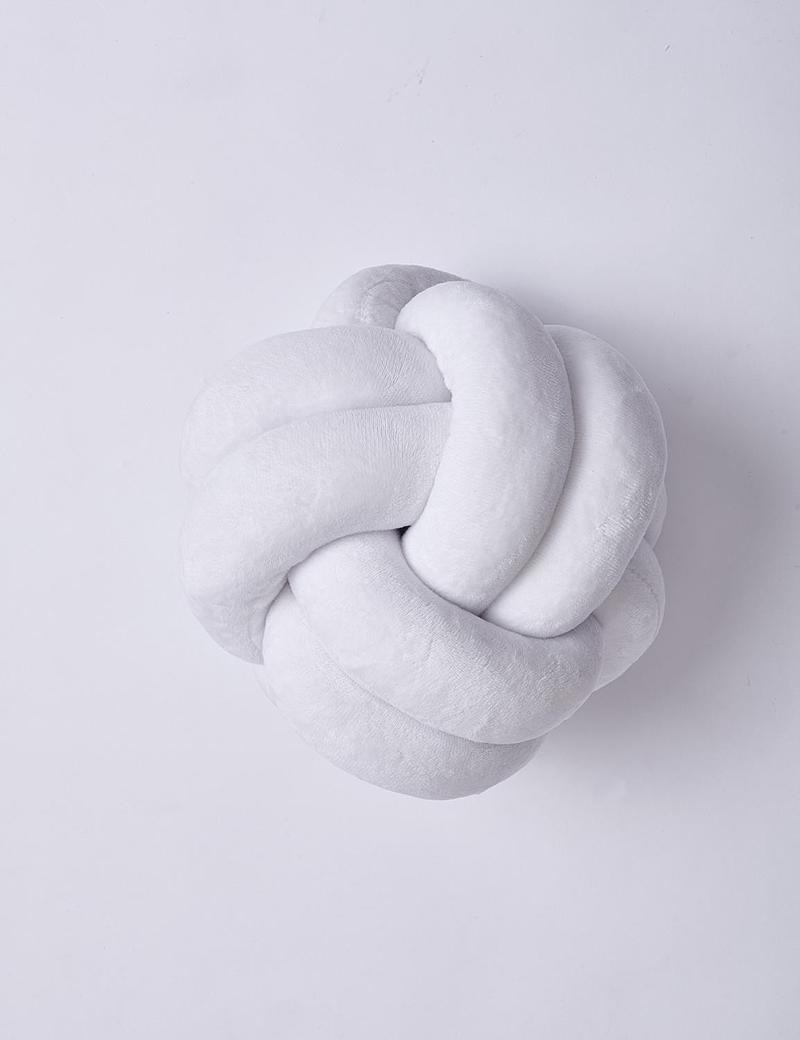 SOFT KNOT BALL DECORATION PILLOW