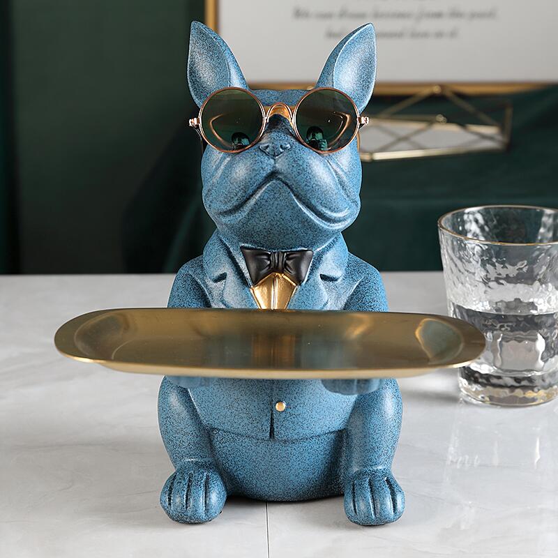 BULLDOG SCULPTURE HOME DECOR