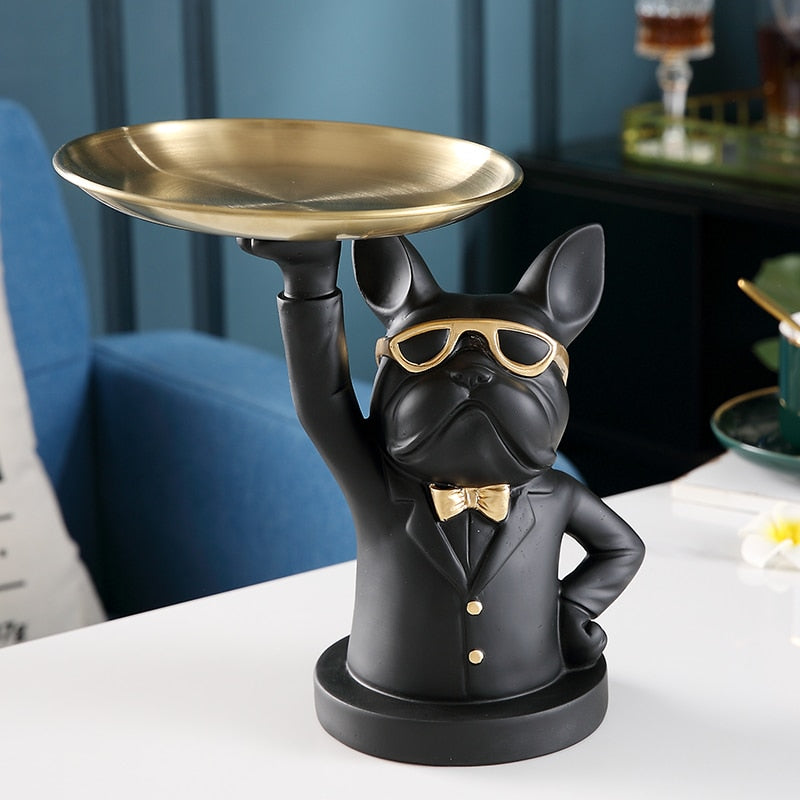 BULLDOG SCULPTURE HOME DECOR