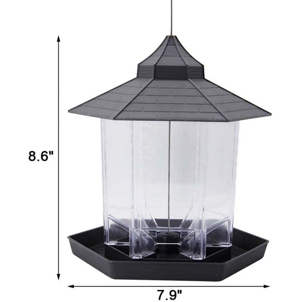 Waterproof Hanging Bird Feeder Decor