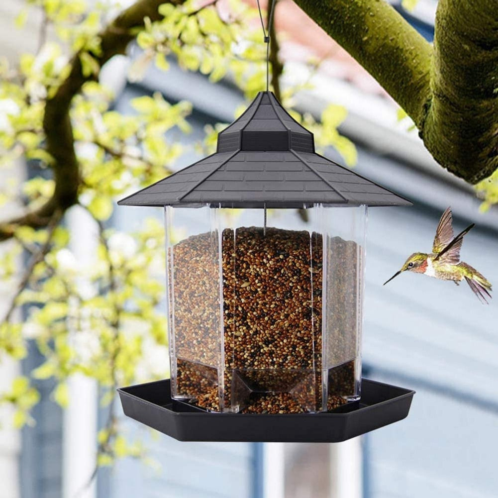 Waterproof Hanging Bird Feeder Decor