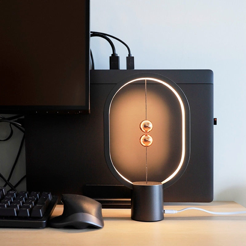 Ellipse Magnetic USB Rechargeable Lamp